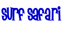 Surf Safari 字体
